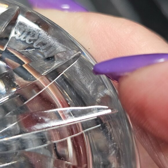 Waterford Cut Crystal Jam Honey Jar 4.5" servingware elegant luxury quality glam - Picture 13 of 13